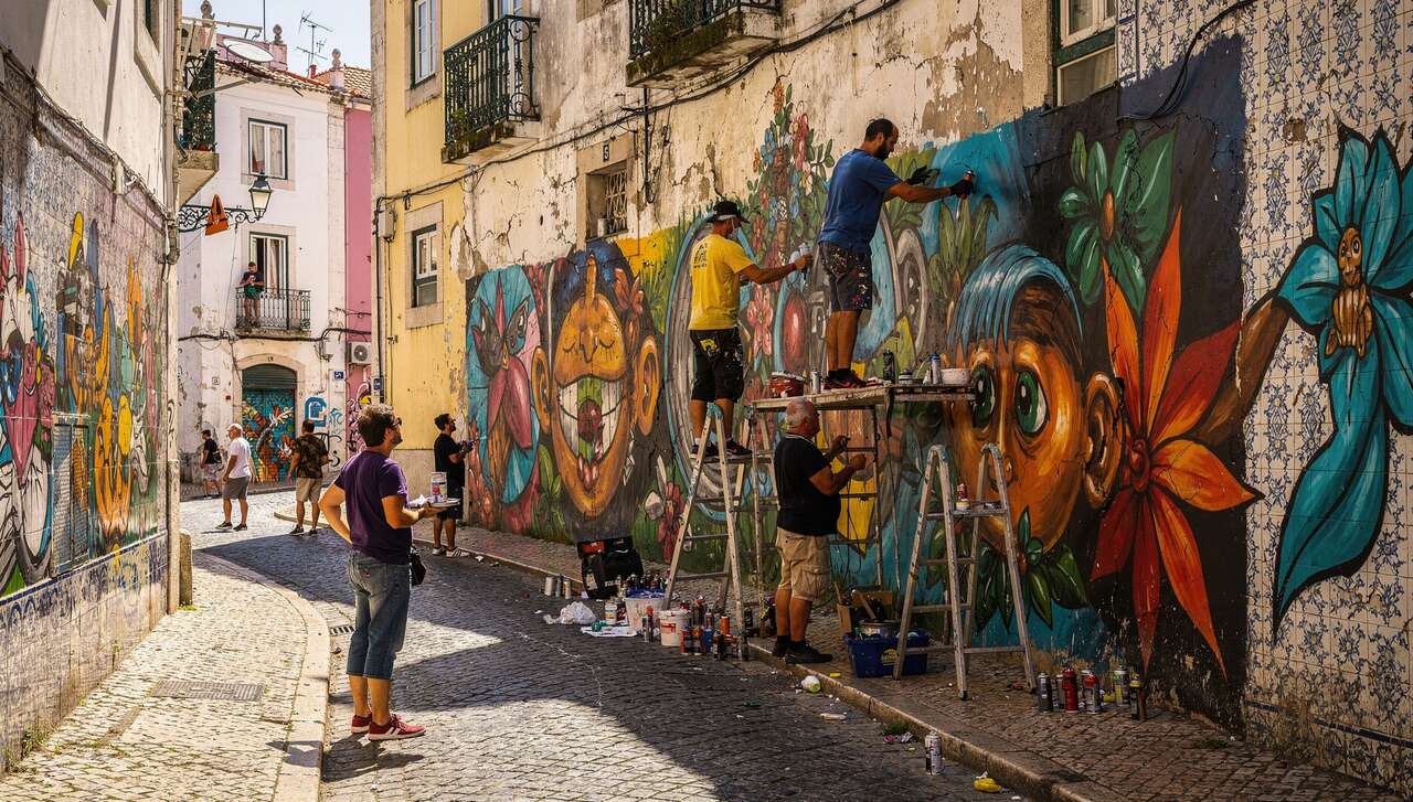 D&eacute;couvrir le street art dans les ruelles cach&eacute;es