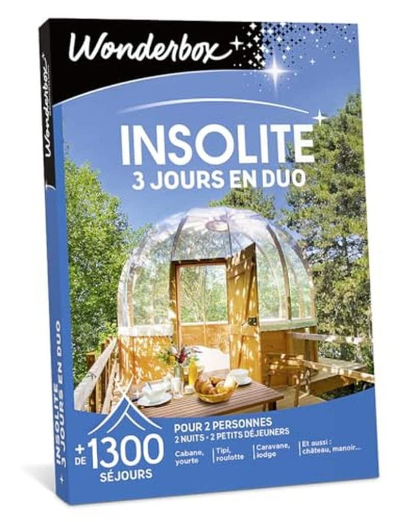 Avis sur le coffret cadeau Wonderbox : 3 jours insolites en duo