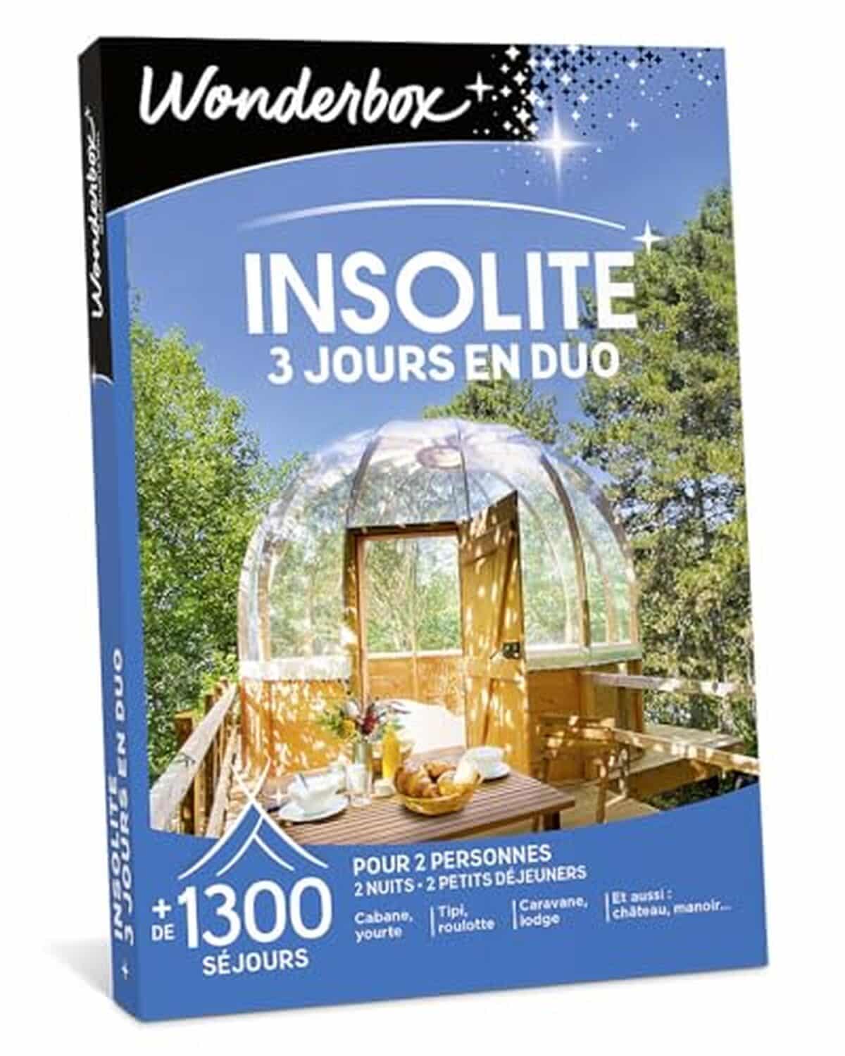Avis sur le coffret cadeau Wonderbox : 3 jours insolites en duo
