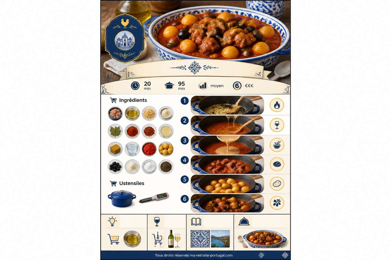 Fiche recette Recette portugaise : comment préparer la vitela de A à Z ? Fiche recette Recette portugaise : comment préparer la vitela de A à Z ?