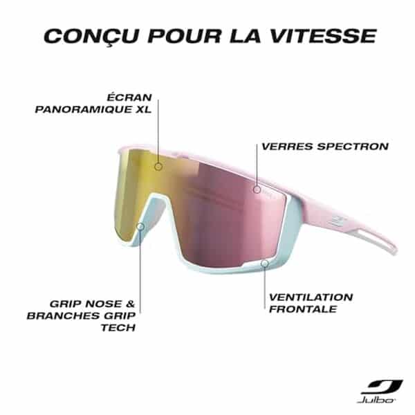 Découvrez notre test complet des lunettes Julbo Fury : protection UV catégorie 3, design pastel tendance et performance optique pour tous les sports.