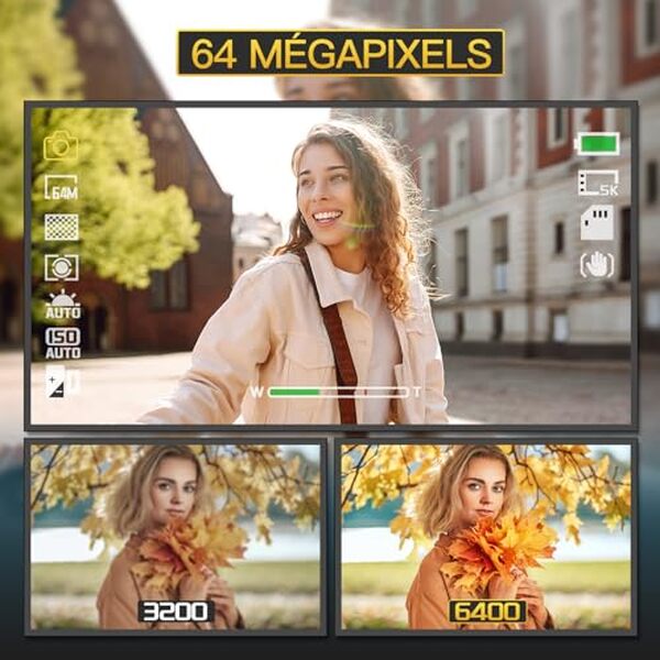 Découvrez le test complet de l'appareil photo numérique 5K nBD avec zoom optique 16X. Caractéristiques, performances et avis détaillé pour choisir votre caméra.