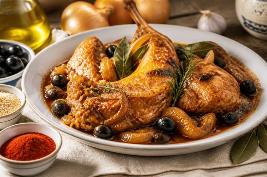 Découvrez la recette portugaise authentique du lapin à la mode de Lisbonne
