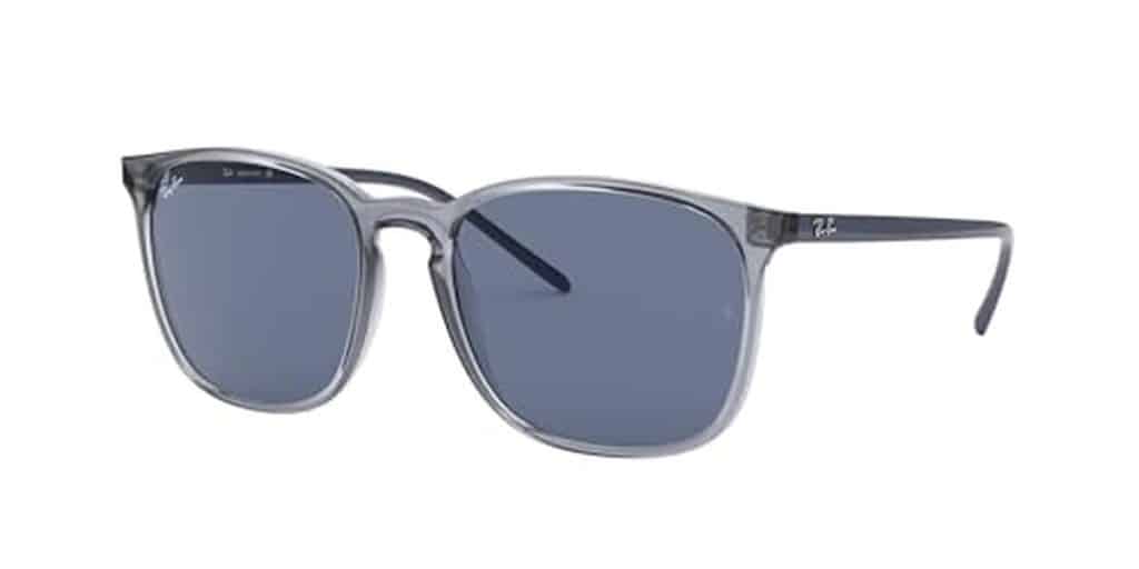 Avis : montures Ray-Ban 0RB4387 bleues pour homme