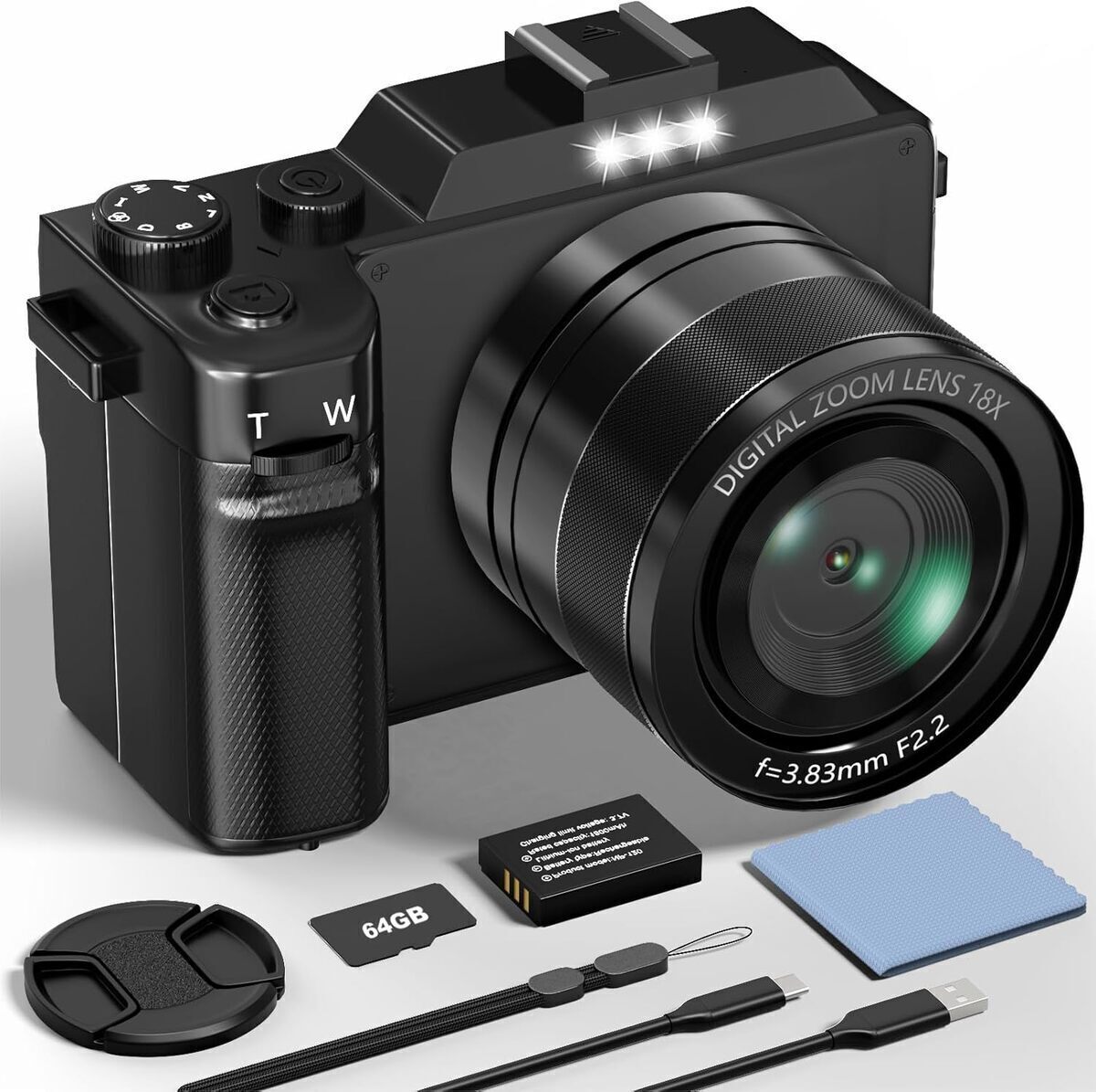 Test : camera 5K 64MP avec wifi et autofocus