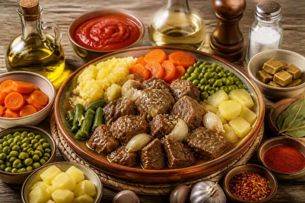 Découvrez la recette portugaise jardineira authéntique et savoureuse