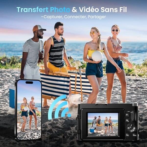 Découvrez notre test détaillé de cet appareil photo compact 4K WiFi 64MP avec écran orientable. Performances, qualité d'image et fonctionnalités analysées pour vous.