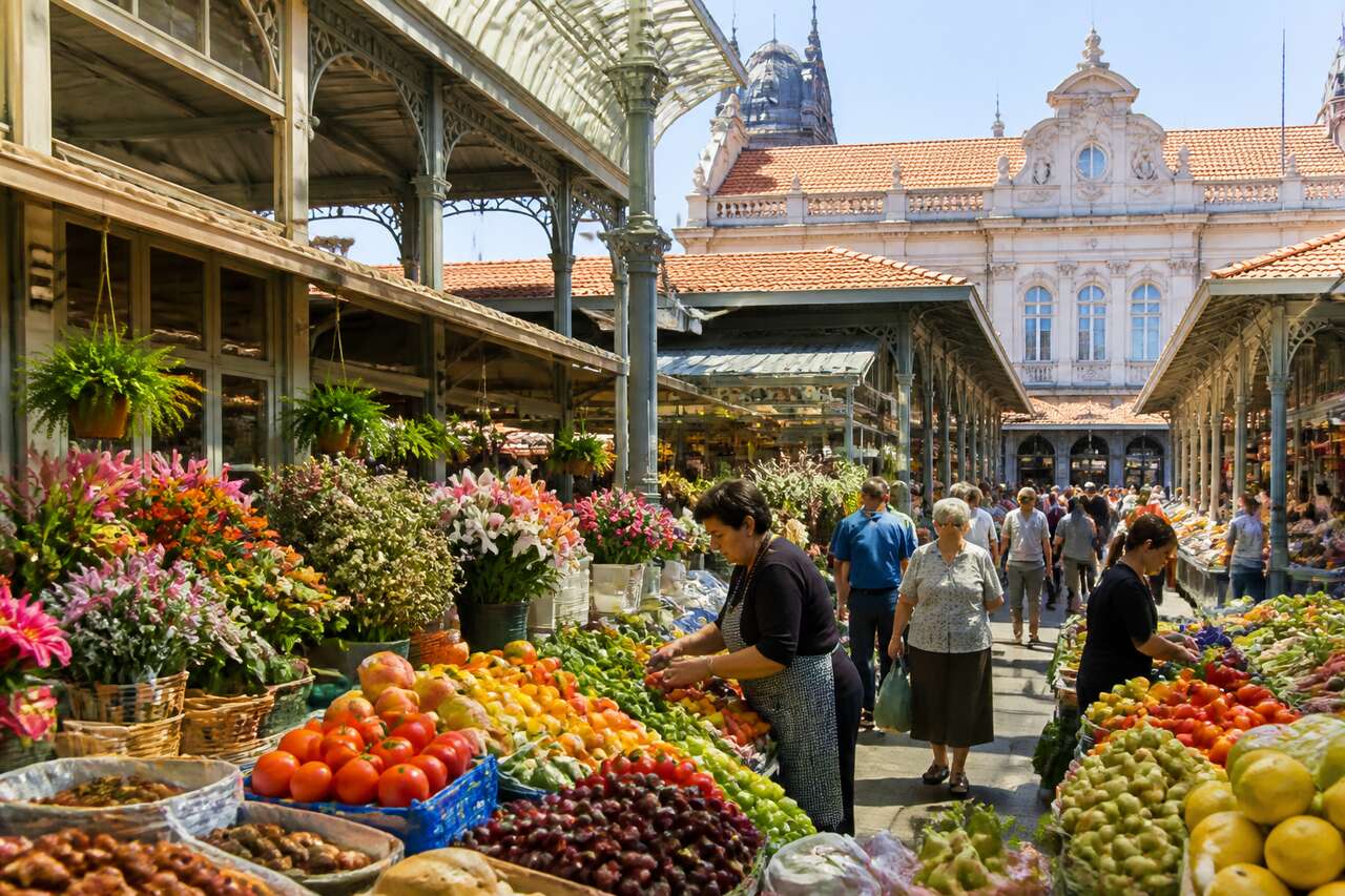Marché de Bolhão à Porto : découverte et conseils