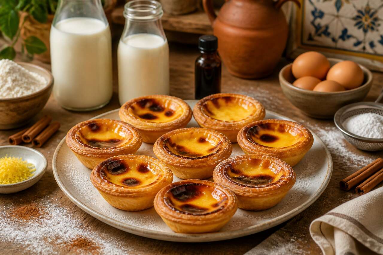 Recette authentique des pasteis de nata : le secret portugais dévoilé