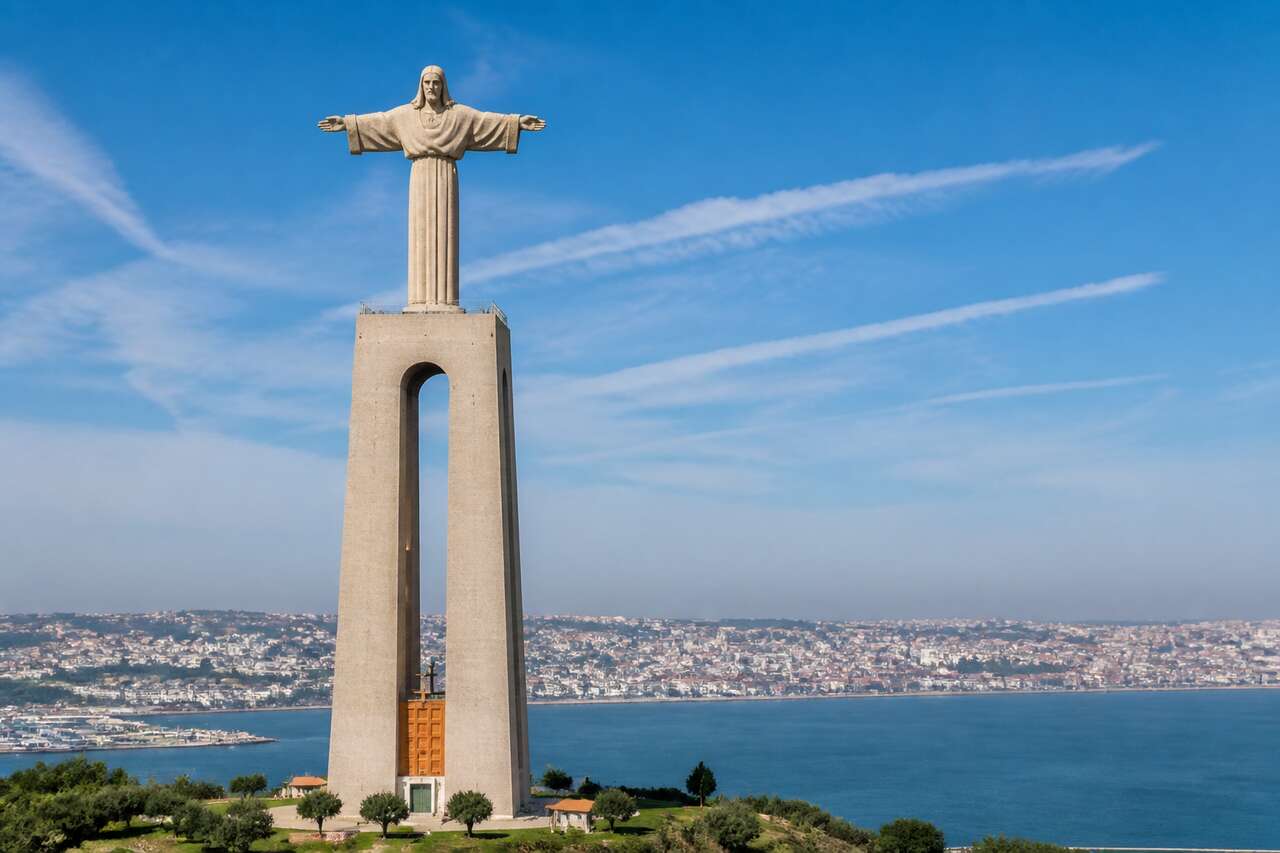 Découvrez la statue impressionnante du Dieu au Portugal