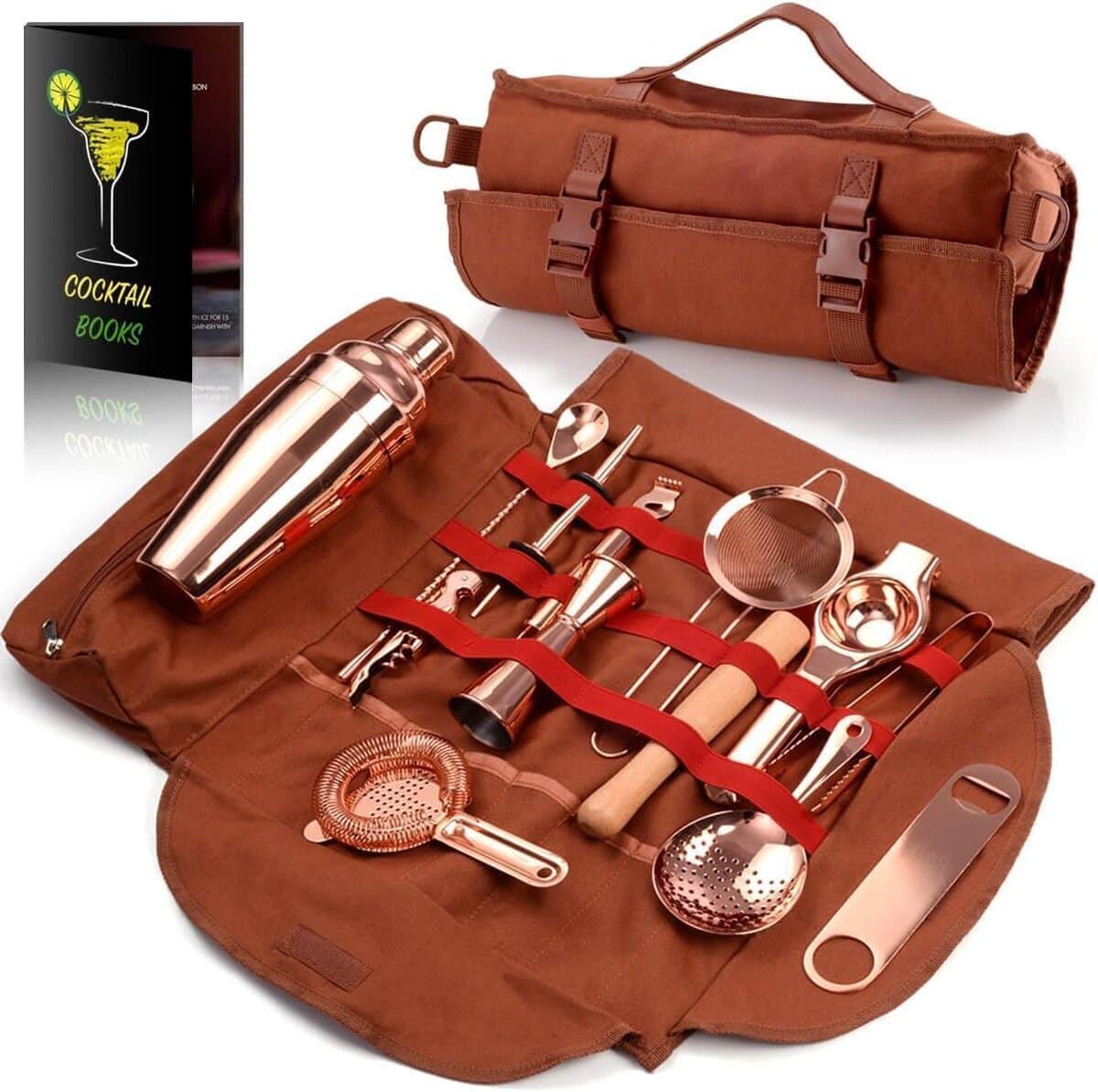 Test du kit de barman Shaker à cocktail 17 pièces : l'accessoire parfait pour vos voyages