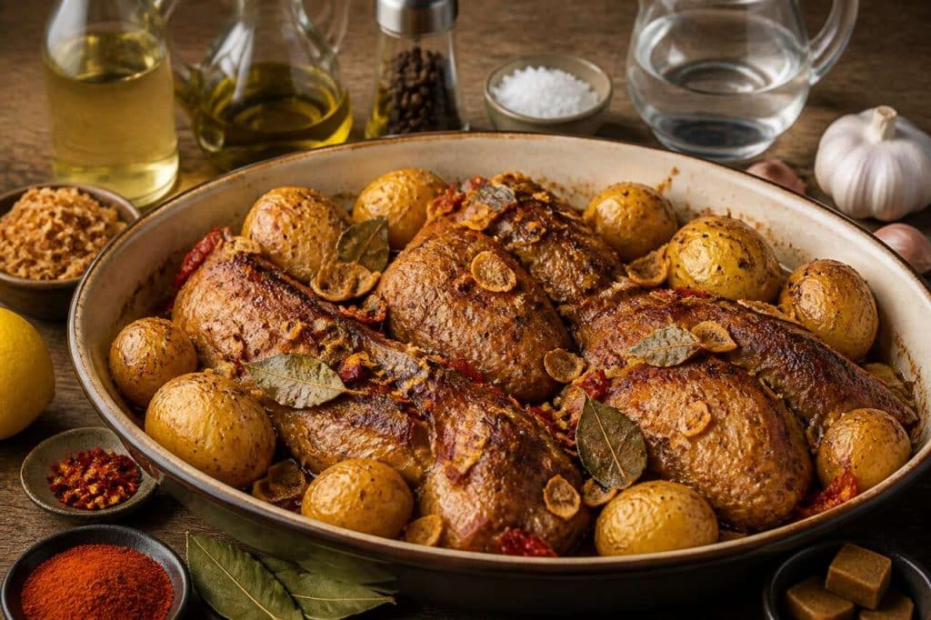 Découvrez la meilleure recette portugaise de vitela assada