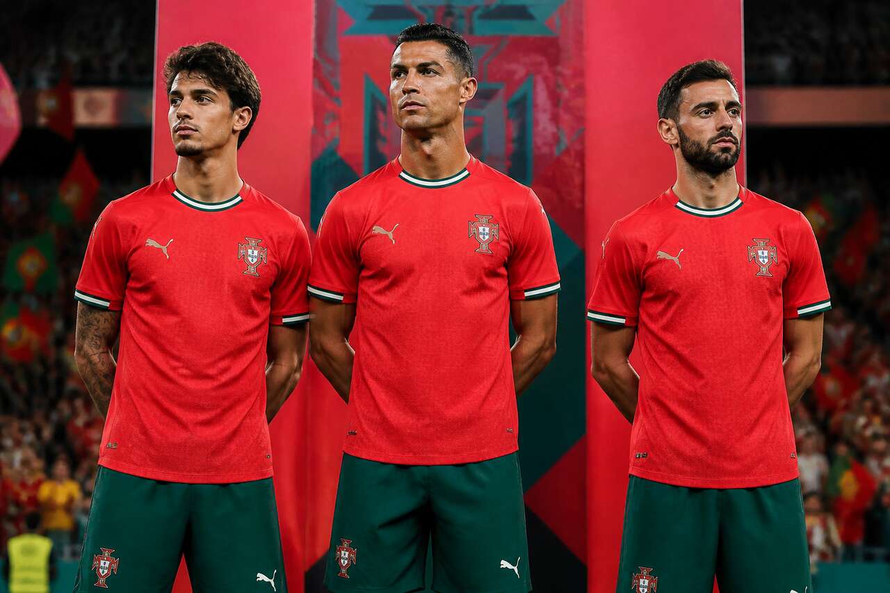 Découvrez la nouvelle sortie du maillot du Portugal !