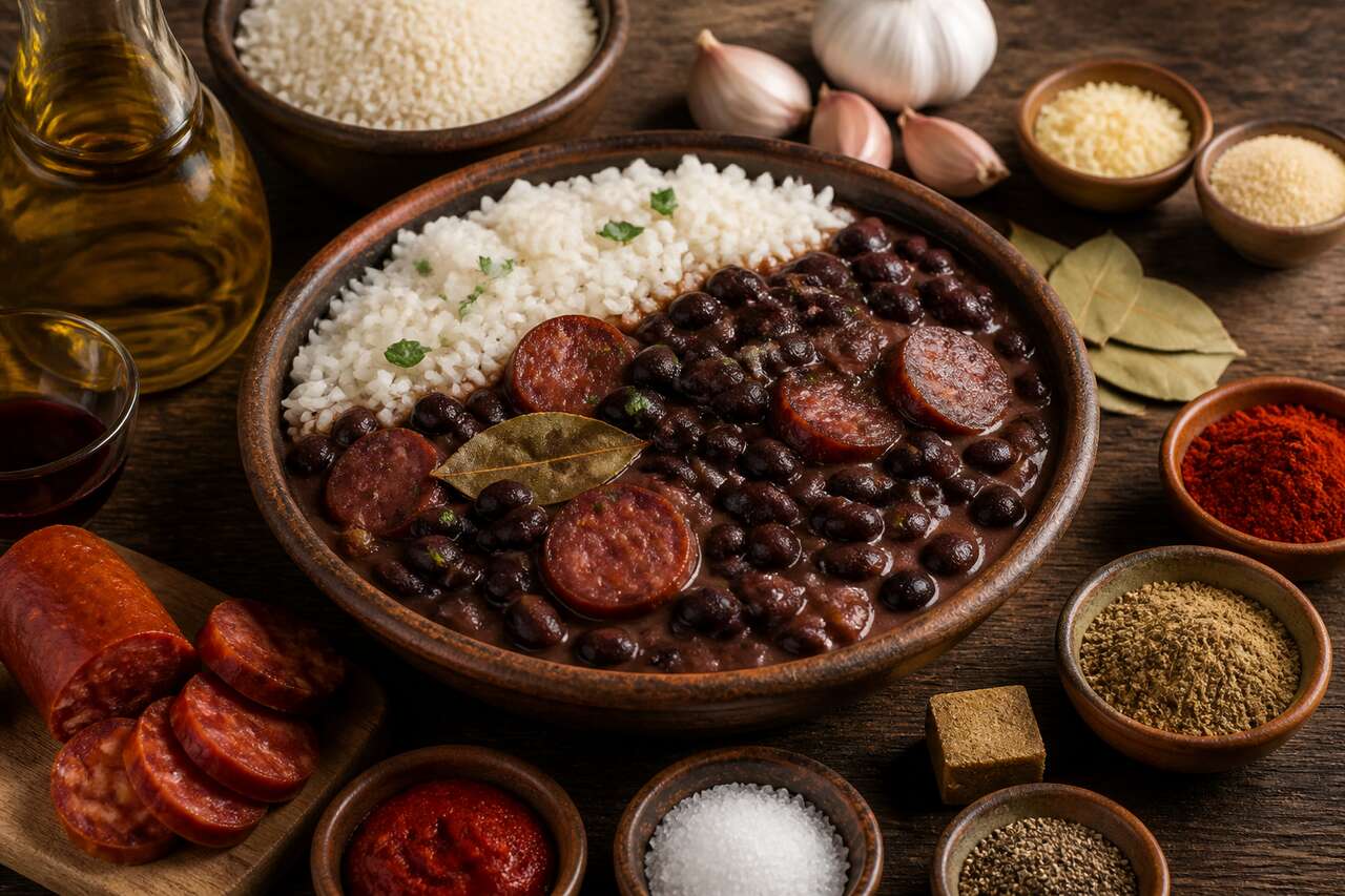 Découvrez la délicieuse recette portugaise aux haricots noirs