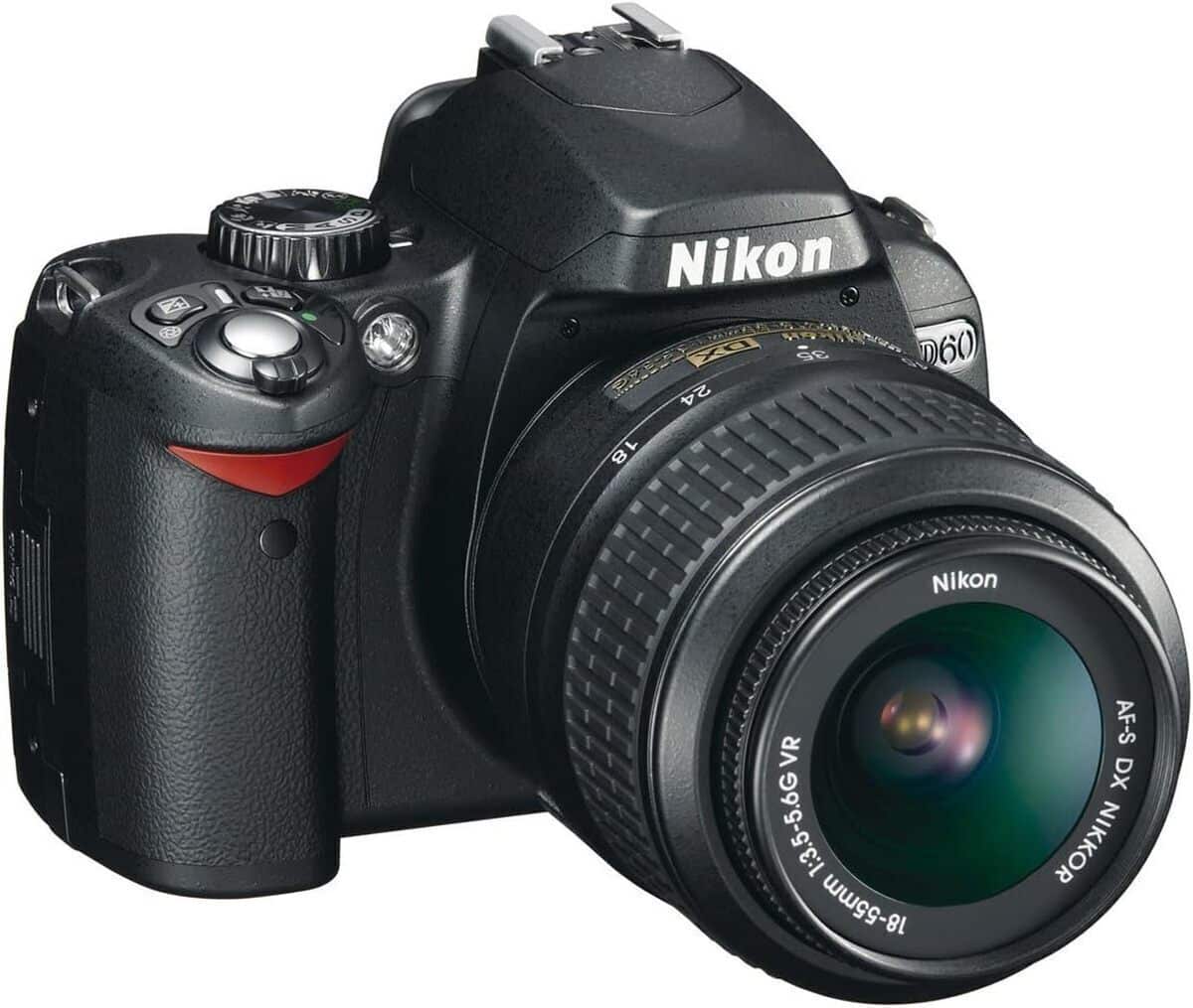 Test Nikon D60 : appareil photo reflex performant avec objectif 18-55 mm
