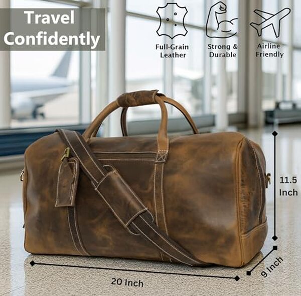 Découvrez notre test complet du sac de voyage en cuir : qualité, design et praticité pour vos weekends. Avis détaillé et conseils d'achat.