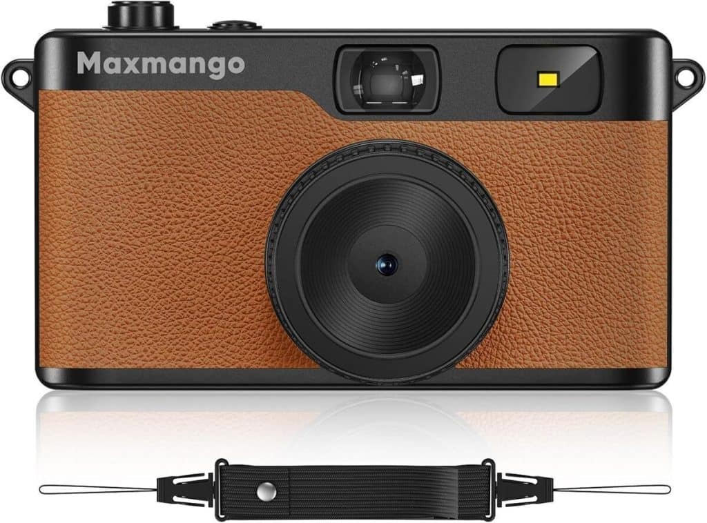 Test du Maxmango D53 : appareil photo vintage 12 MP avec filtres DIY