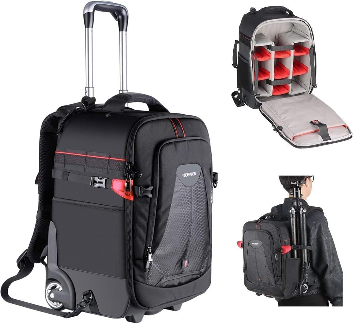Test valise Neewer 2 en 1 : durable et imperméable