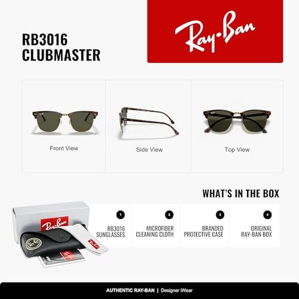 Découvrez notre test complet des lunettes Ray-Ban Clubmaster Metallic RB 3016 : qualité, design et performances de ce modèle iconique.