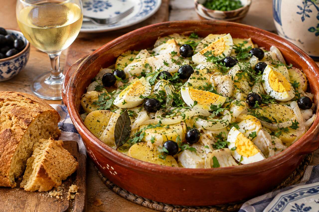 Comment cuisiner la morue portugaise aux pommes de terre au four ?